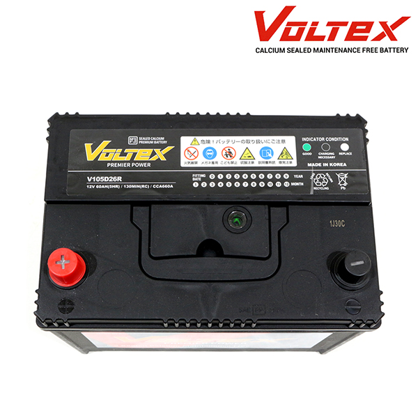 大型商品】 VOLTEX バッテリー V105D26R ホンダ レジェンド (KA9) ABA