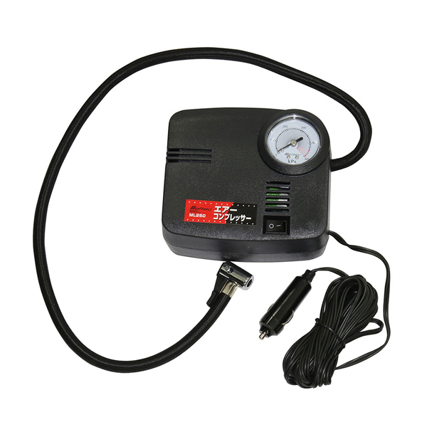 大自工業 メルテック DC12V タイヤ用エアーコンプレッサー ML250 
