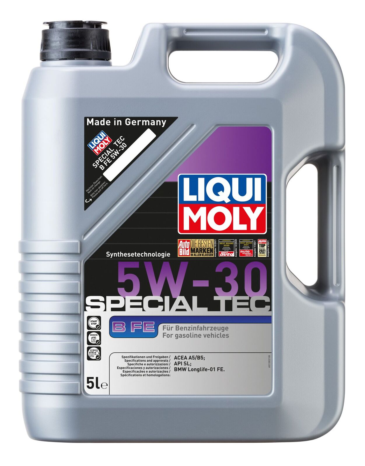 LIQUI MOLY リキモリ スペシャルテックB FE 5W30 5L 21382 交換