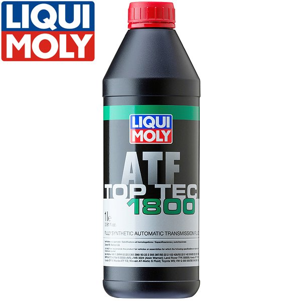 送料無料】 LIQUI MOLY リキモリ トップテック ATF 1800 1L 3687 オートマチックトランスミッションフルード オートマオイル  ATF 1800 :a0000120895:エーシーブイショッピング - 通販 - Yahoo!ショッピング