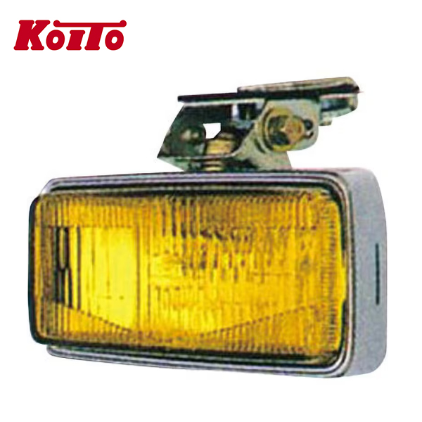 KOITO製　12vイエローフォグライト KOITO製 12Vイエロー角型フォグライト メタル製 - メルカリ