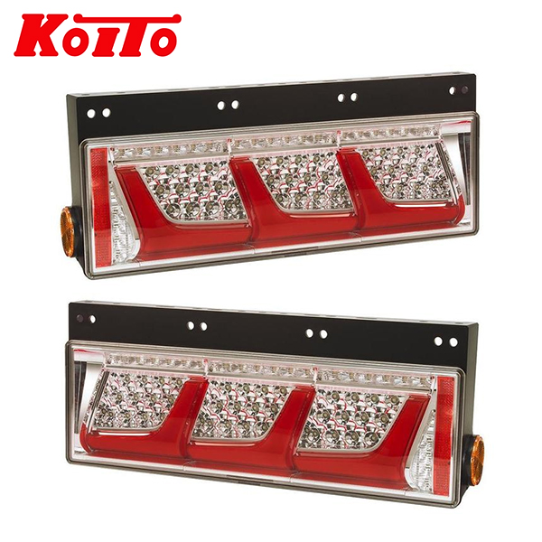 【日本製特価】KOITO 小糸製作所 トラック用リアコンビネーションランプ バックランプ付き LEDRCL-TR24L LEDRCL-TR24R 左右 LED 白熱タイプ テールライト