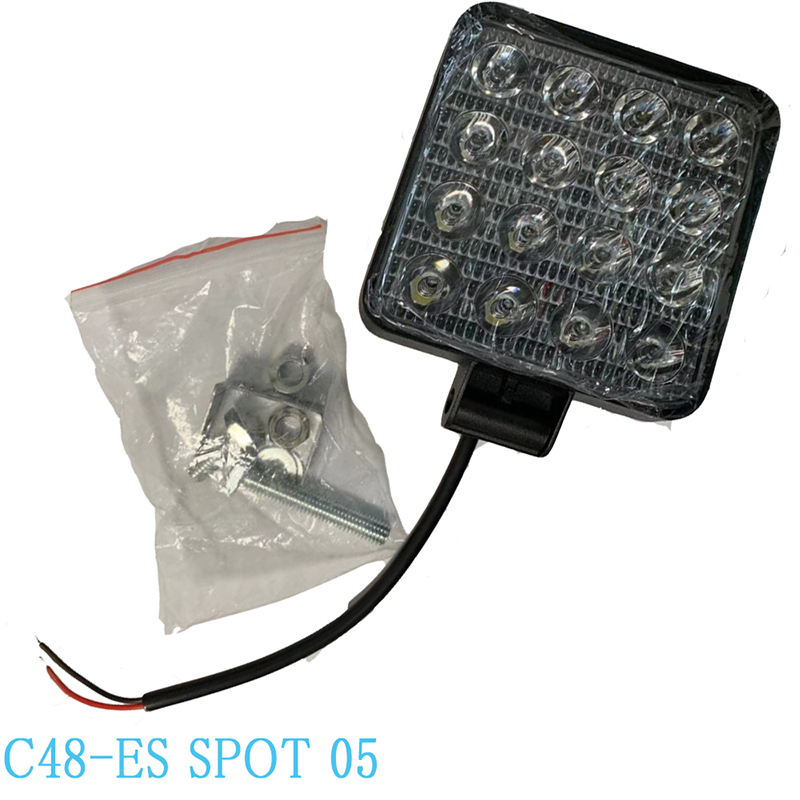 作業灯 LED ワークライト 4個セット 48W 12v/24v兼用 防水防塵 夜釣り