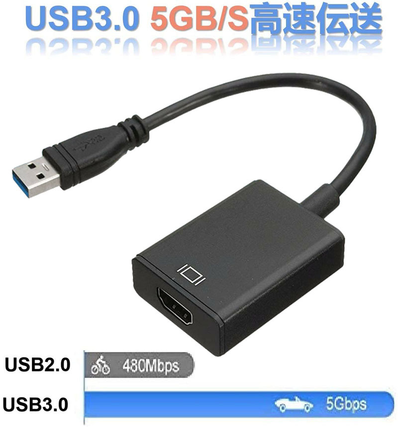爆買 USB HDMI 変換アダプター 変換コネクタ USB3.0 変換ケーブル