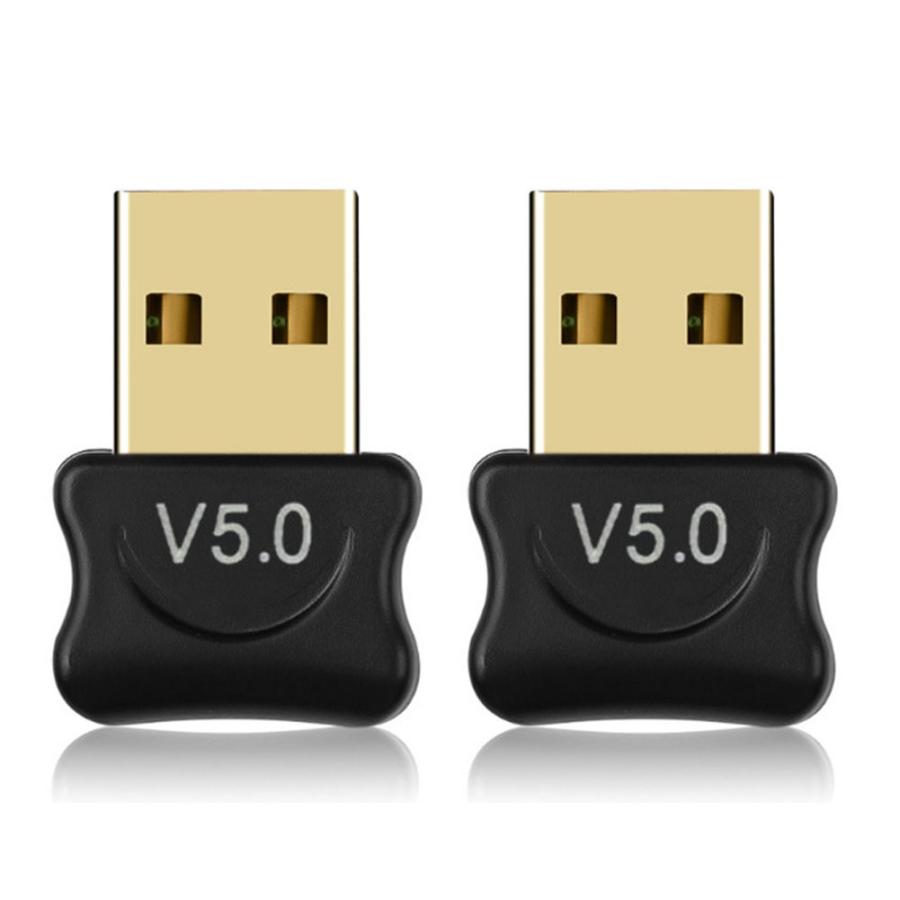 bluetooth 5.0 USBアダプタ 2個セット レシーバー ドングル ブルートゥースアダプタ 受信機 子機 PC用 Ver5.0 Bluetooth USB アダプタ Windows 8.1 10 送料無料｜ad-hitshop｜02