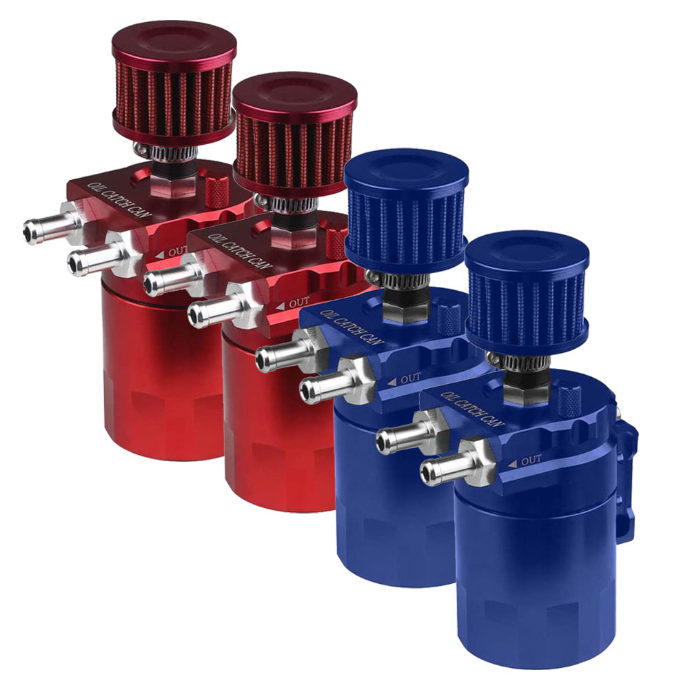 オイルキャッチタンク 4個セット汎用 アルミ製 オイルキャッチ