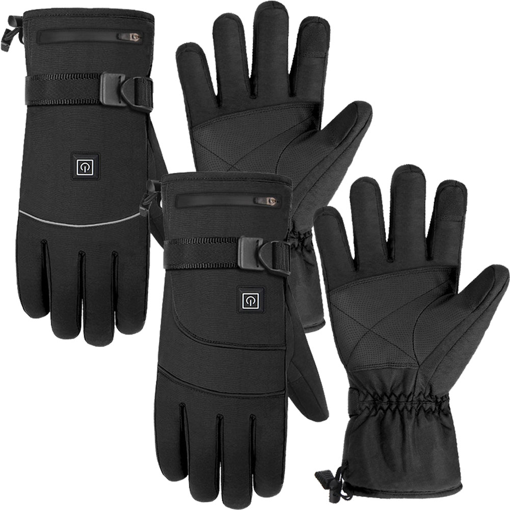 2セット 電熱グローブ セット ペア バイク ヒートグローブ 防寒 アウトドア 電熱グローブ バイク 発熱 防寒対策 電熱ヒートグローブ 2双セット