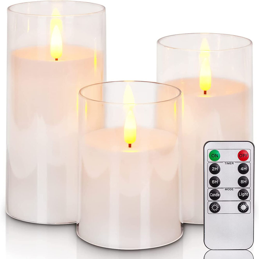 LEDキャンドルライト キャンドルライト テーブルライト 3点セット