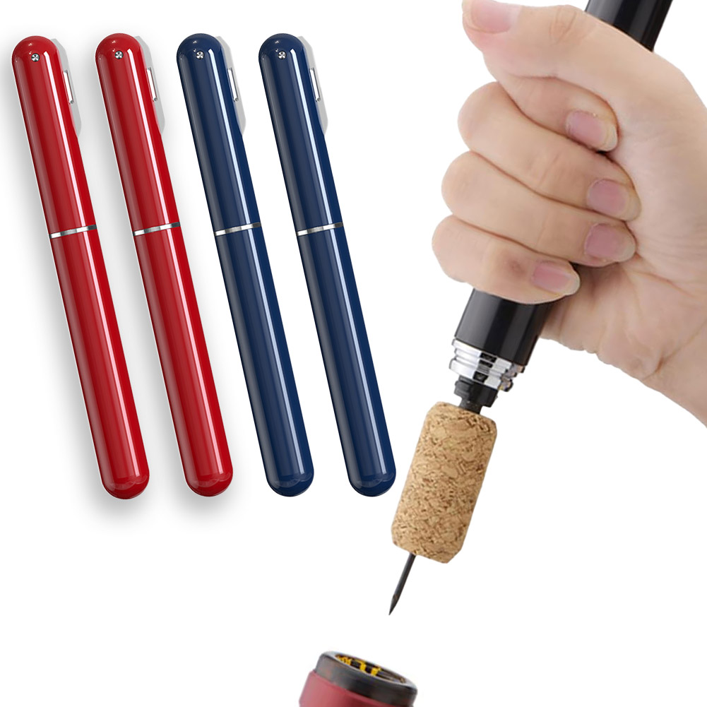 ワインオープナー コルク抜き 4個セット 3カラー セットあります ペン