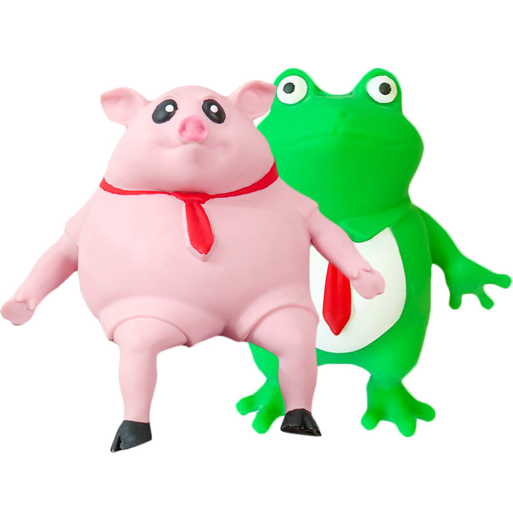 アニマル スクイーズ  動物 人形 おもちゃ ビッグ 2個セット 可愛い 玩具 柔らかい 弾性 触感いい 子供 大人 動物 スクイーズおもちゃ スクイ｜ad-hitshop｜11