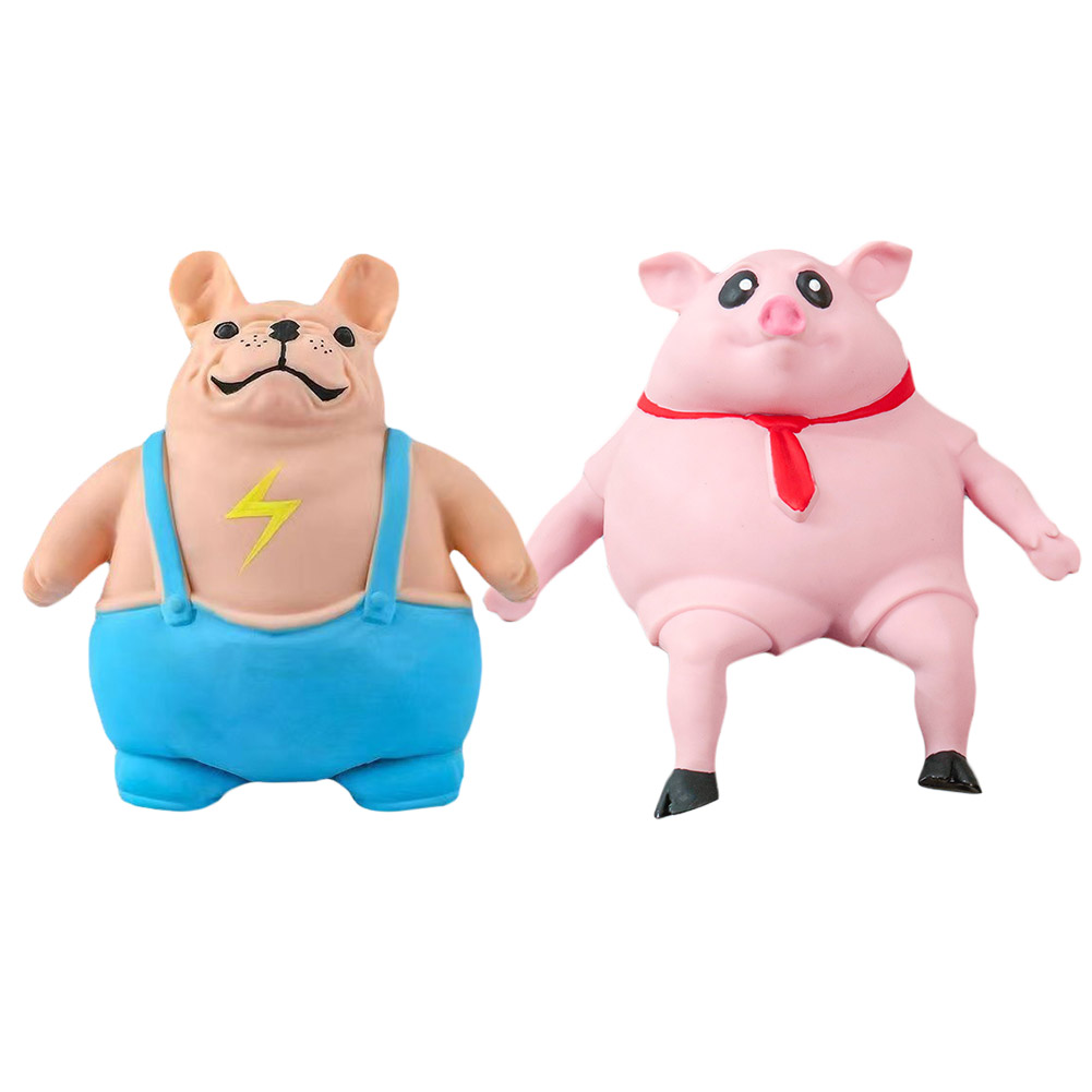 アニマル スクイーズ  動物 人形 おもちゃ スモール 2個セット 可愛い 玩具 柔らかい 弾性 触感いい 子供 大人 動物 スクイーズおもちゃ スク｜ad-hitshop｜11