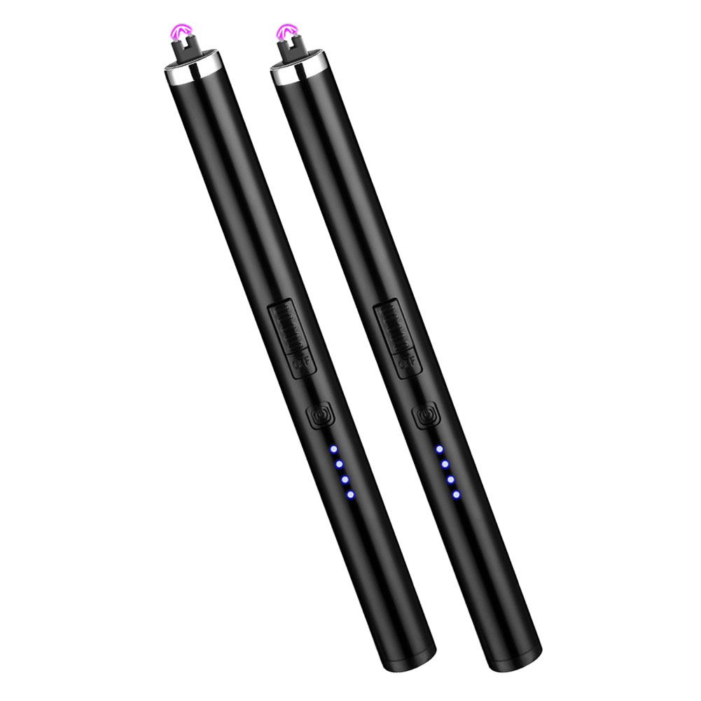 爆買 電子ライター プラズマライター 強風で消えない 2個セット 6色