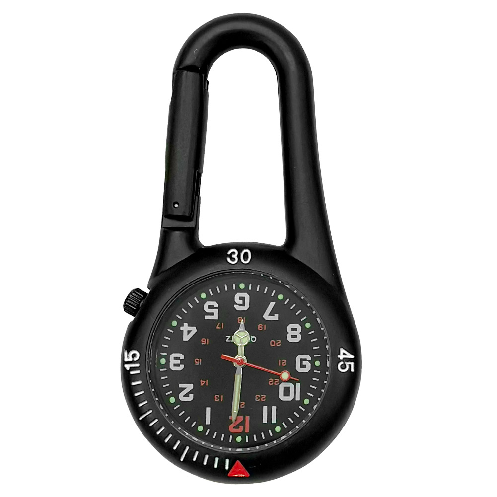 時計 懐中時計 カラビナウォッチ フックウォッチ ハングウォッチ
