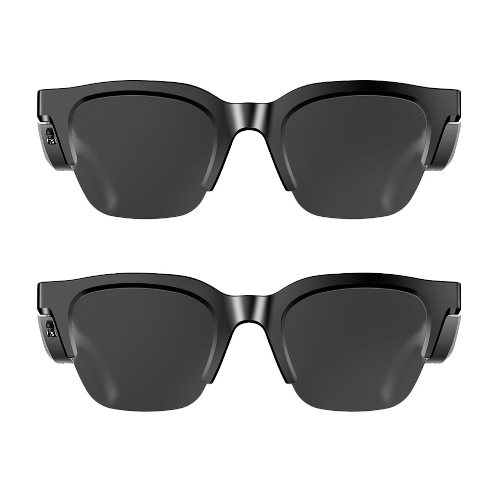 2個セット スマートグラス オーディオグラス メガネ 音楽 通話 対応 骨