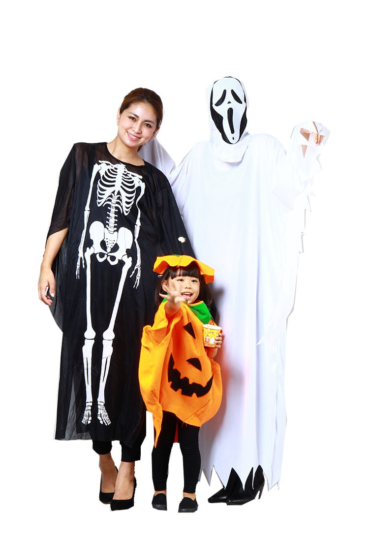 家族で楽しむハロウィン　衣装