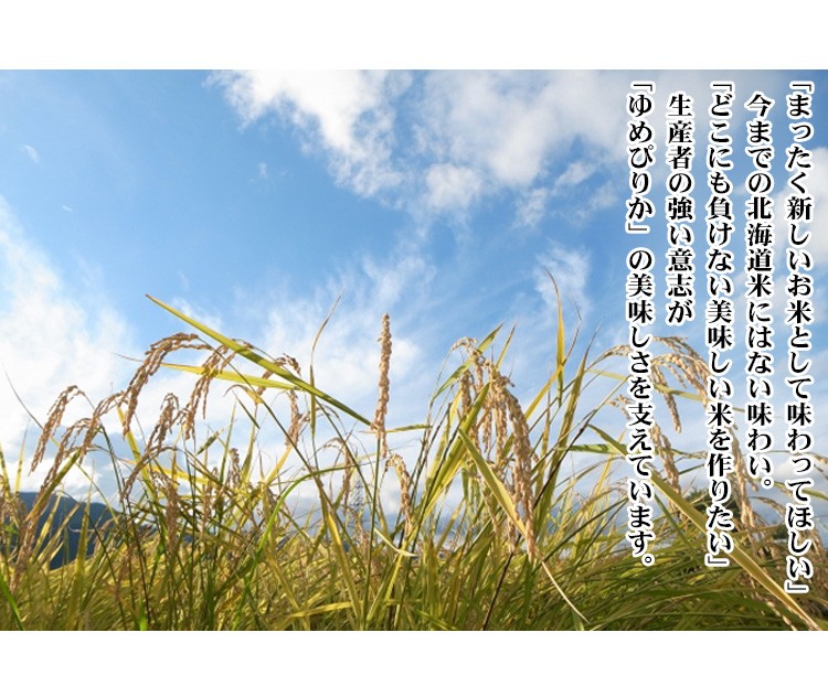 北海道のゆめぴりか
