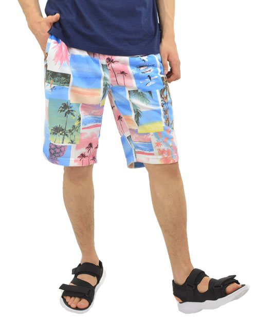 Amazon | 水着 メンズ フィットネス カーゴ 夏服 短パン