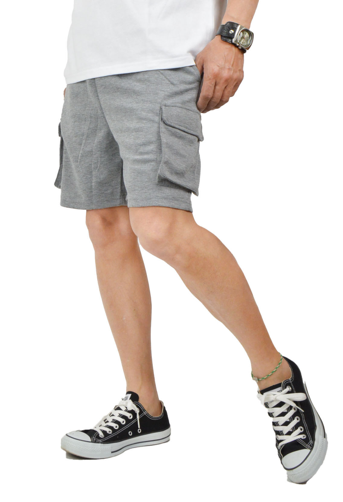 カーゴハーフパンツ メンズ ハーフパンツ スウェット ショートパンツ