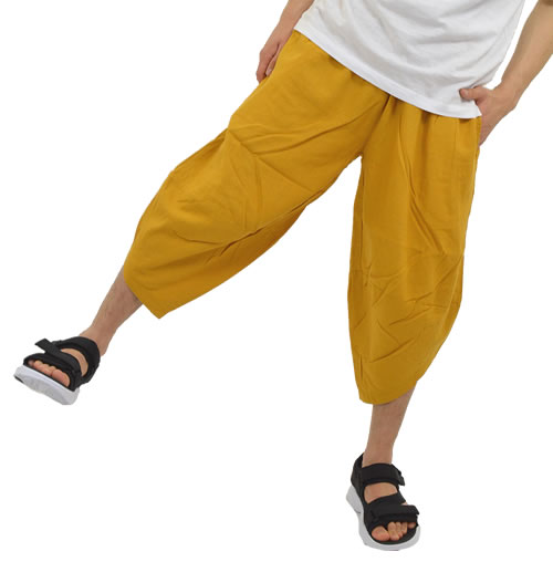 タマキナイン　サルエルパンツ Amazon | [NEZIH] 袴パンツ サルエルパンツ ゆったり ワイド