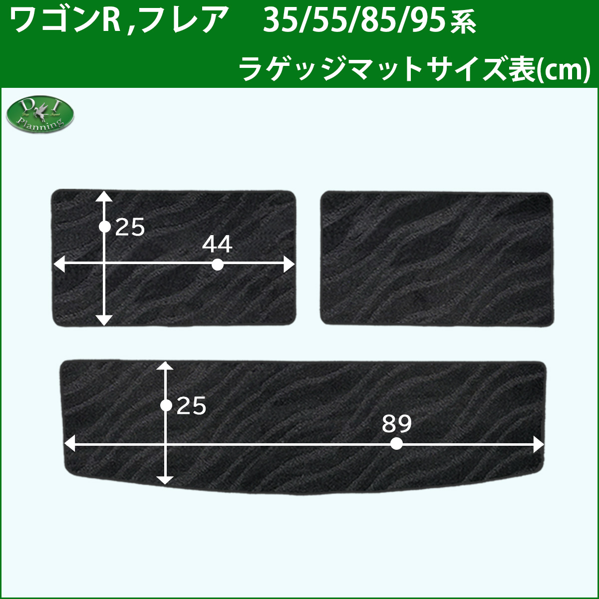 ラゲッジマットサイズ