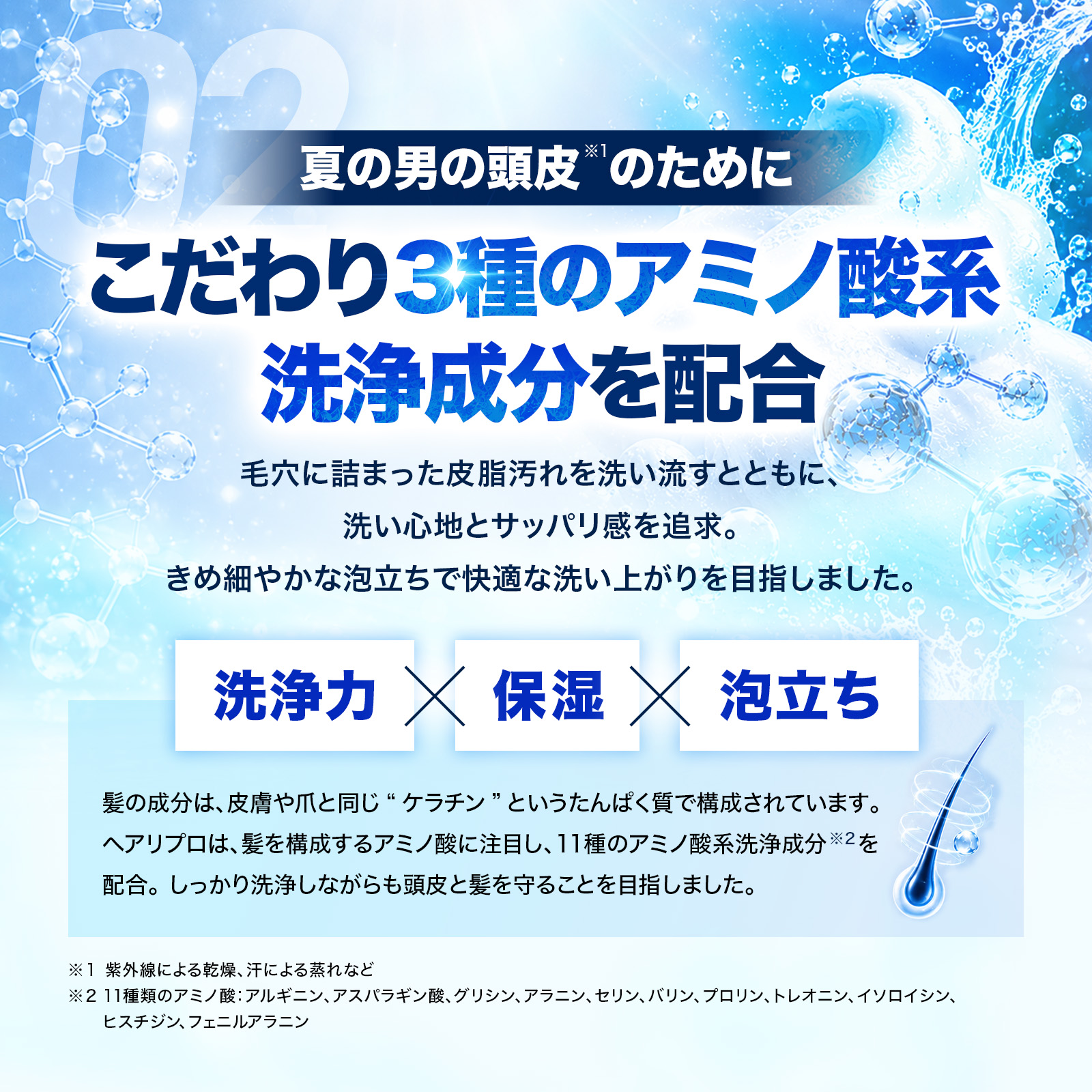アデランス シャンプー メンズ 男性 アミノ酸 育毛 脂性肌 メントール