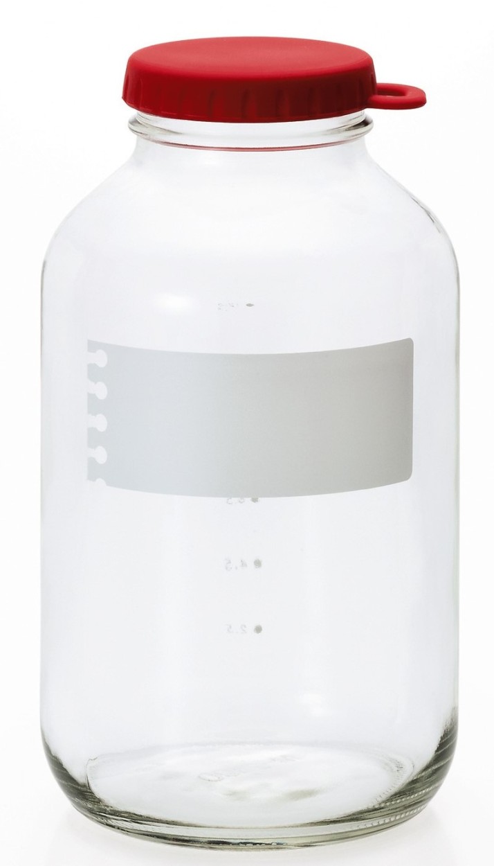 アデリア 保存容器 1800ml イーキャップジャー 日本製 1個箱入 | ガラス 保存瓶 容器 | ADERIA | 01