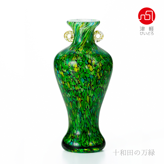 津軽びいどろ 花瓶 津軽ごよみ ミニ 花器 アデリア 日本製 化粧