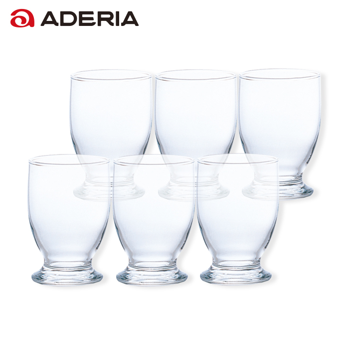 グラス セット 160ml いまどき160 6個入 アデリア 日本製 | ガラス ミニグラス 台付きグラス デザートグラス デザートカップ 業務用