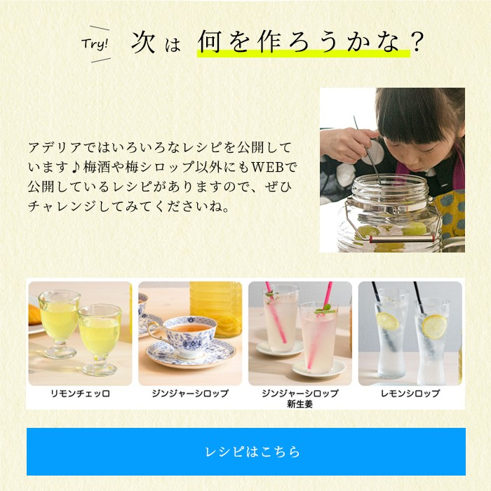 果実酒びんレシピ