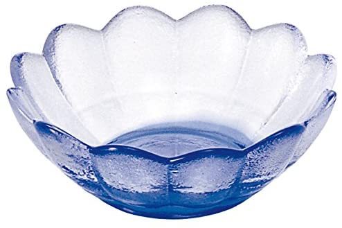 津軽びいどろ 彩潤花 浅鉢 6個入 鉢 ガラス食器 手作り 石塚硝子