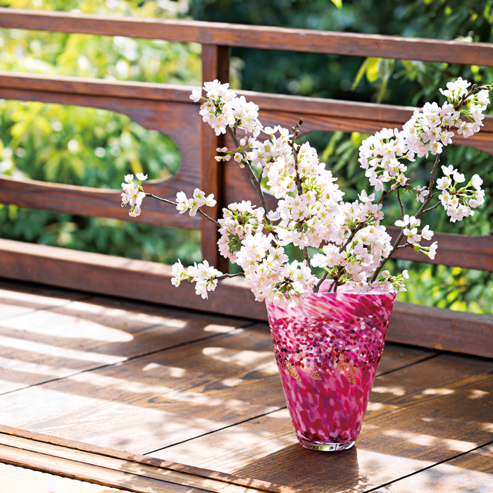 津軽びいどろ 爆買 花瓶 花びん フラワーベース 花器 おしゃれ ガラス