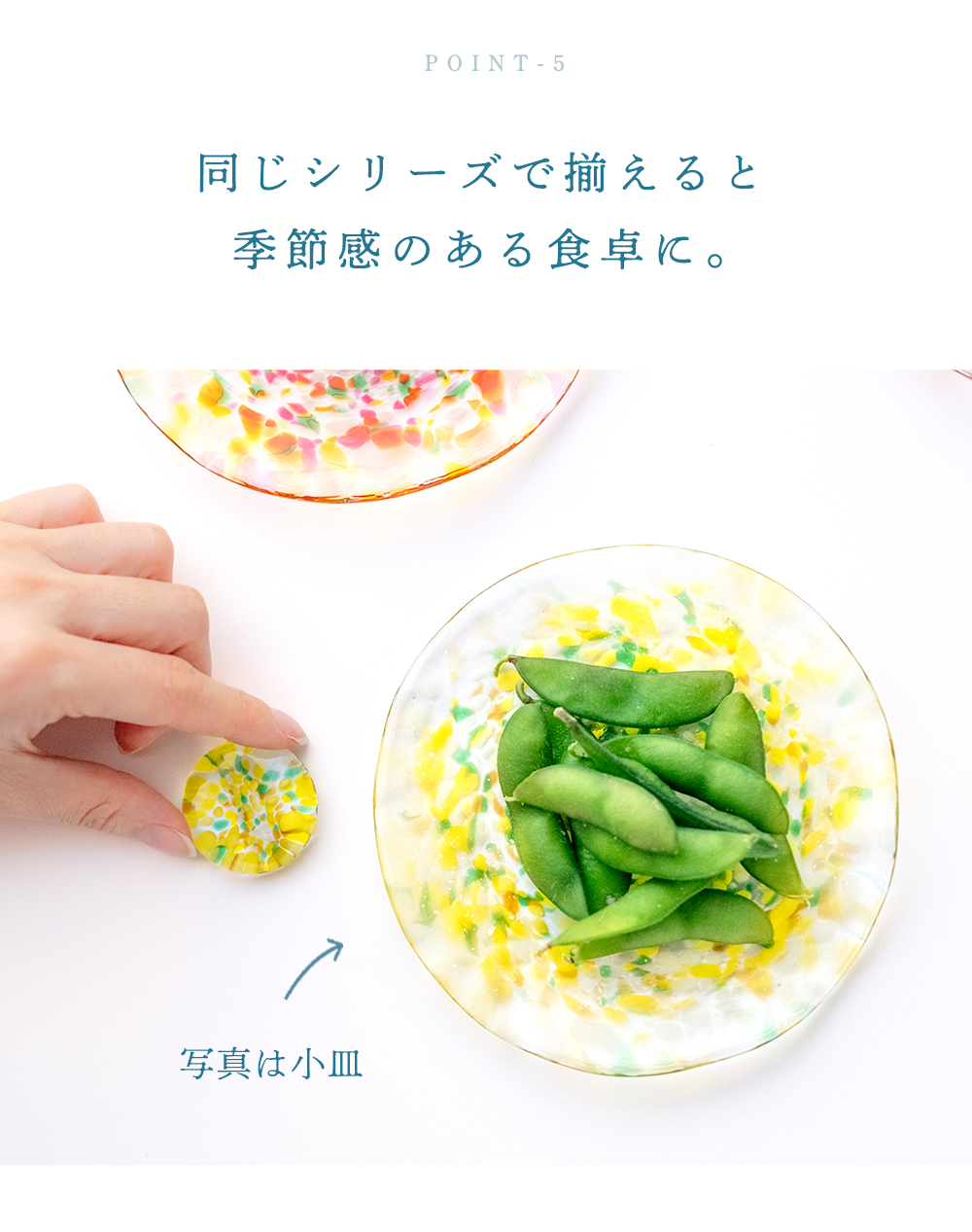 津軽びいどろ にほんの色ふうけい 直営店限定 皿 日本製 化粧箱 | おしゃれ プレゼント ギフト ガラス 皿 プレート ハンドメイド | 津軽びいどろ | 17