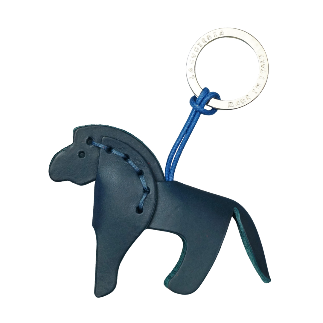 La cuoieria（ラ・クオイエリア） レザーキーホルダー ウマ 馬 干支