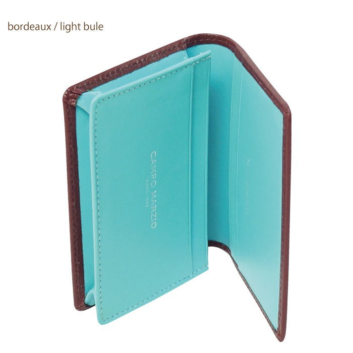 名刺ケース 名刺入れ 本革 イタリアブランド CAMPO MARZIO GUSTAV Business Card Holder |  | 01