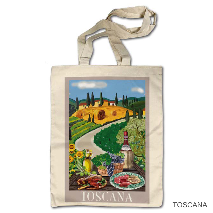トートバッグ アート イタリア コットン ヴィンテージ ISTITUTO FOTOCROMO ITALIANO / I.F.I ART TOTE BAG from ITALY A3 |  | 15