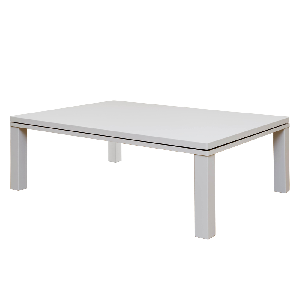 こたつテーブル 105cm×75cm おしゃれ コタツ 300W 大理石調 木目柄 無地 天板両面使い可能｜adhoc-style｜02