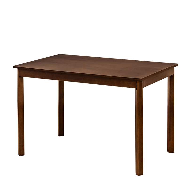 ダイニングテーブル 110cm 4人用 シンプル 作業台 デスクにも 木製マホガニー｜adhoc-style｜02