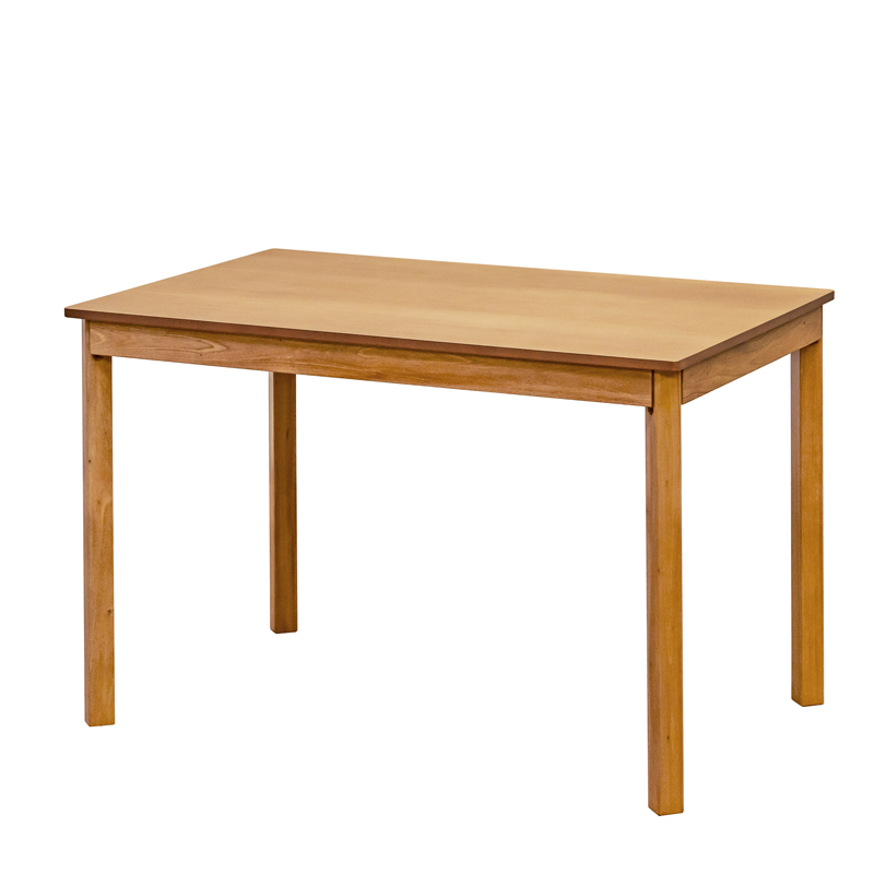 ダイニングテーブル 110cm 4人用 シンプル 作業台 デスクにも 木製マホガニー｜adhoc-style｜03