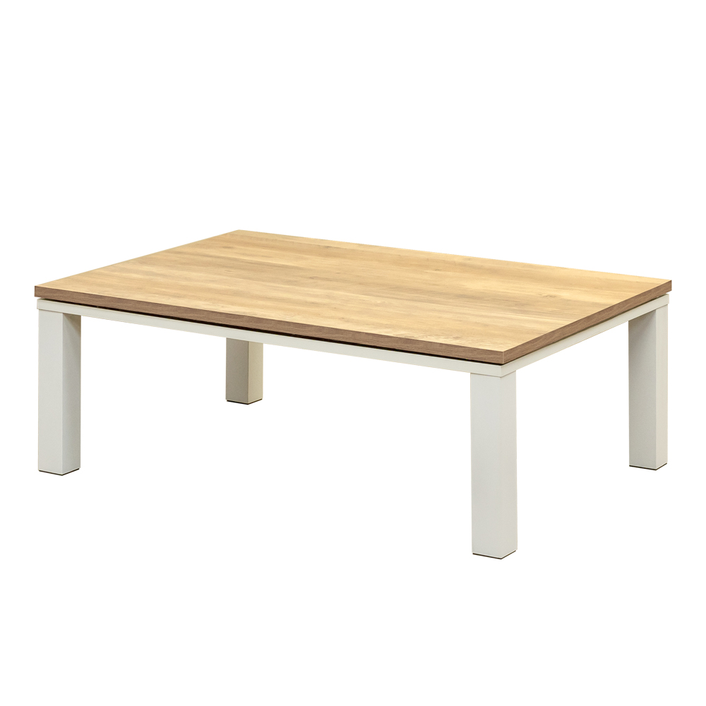 こたつ こたつテーブル 105cm×75cm 木製 300W 木目柄天板 長方形 モダンコタツ｜adhoc-style｜02