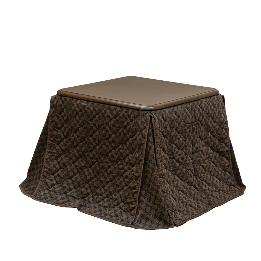 【新品送料無料】ダイニングコタツ　80×80　正方形　掛け布団セット　BR/NA t0j21-02.jpg