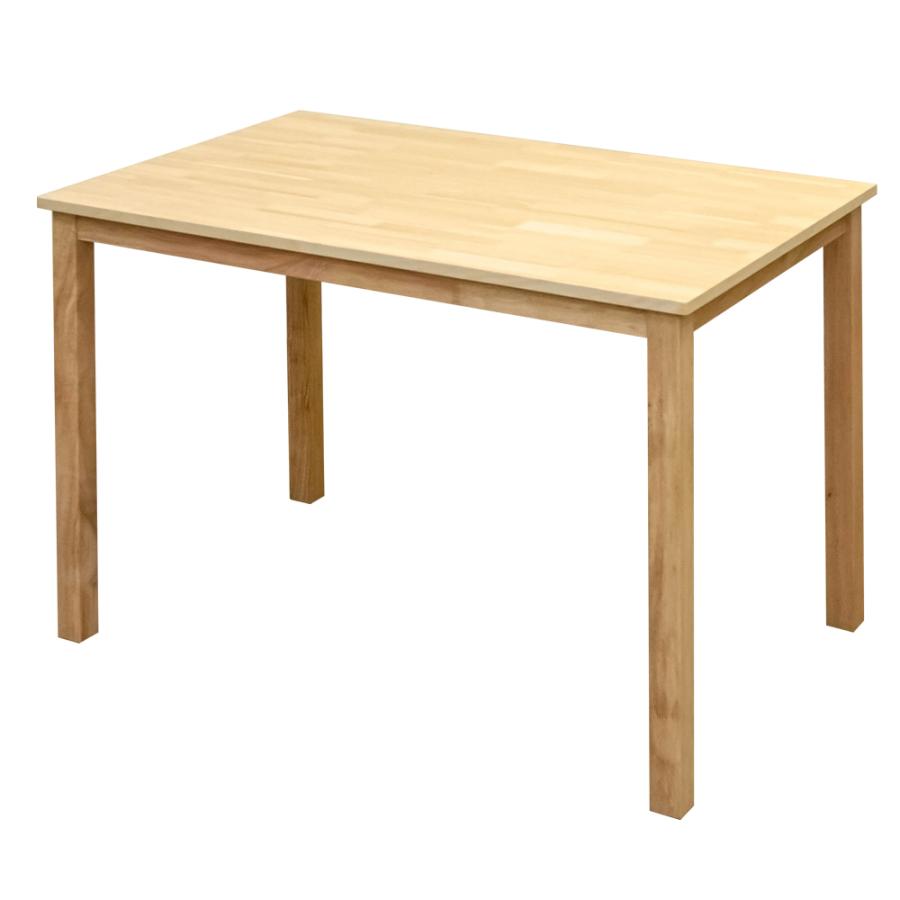 ダイニングテーブル 木製 110cm幅 モダン おしゃれ 高さ73.5cm やや高め デスクにも｜adhoc-style｜02