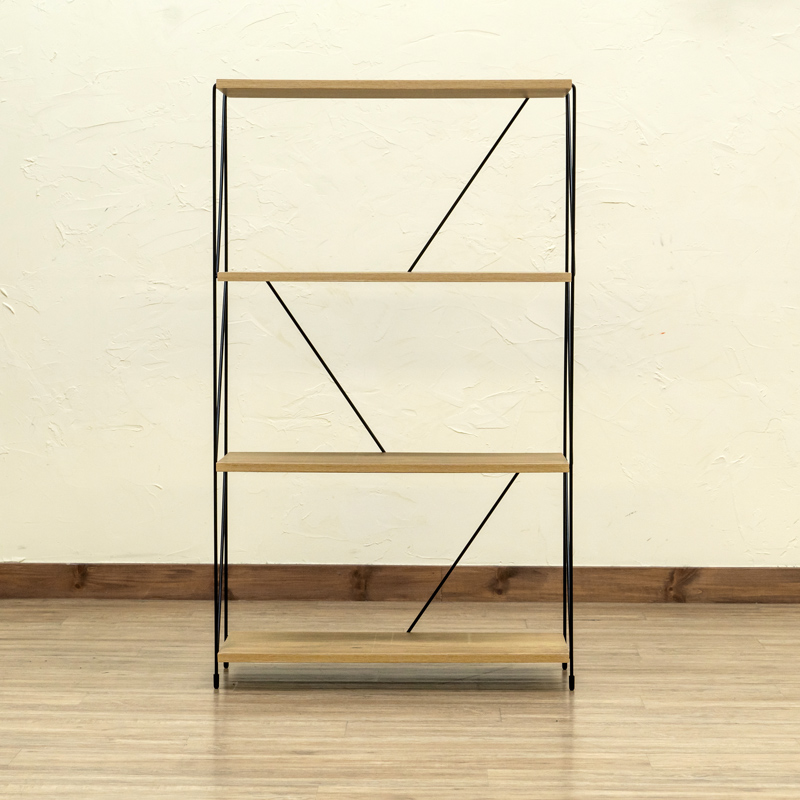 Grant 4段ラック 60cm PLY-03 オープン スチール ディスプレイラック ヴィンテージ
