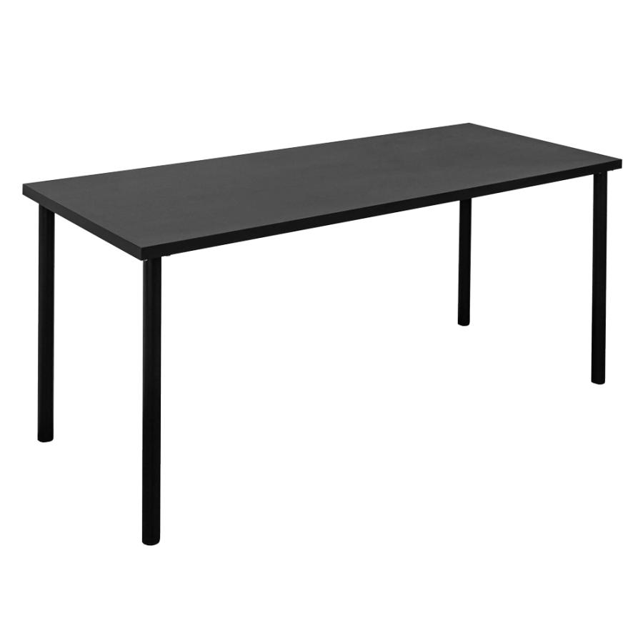 フリーデスク テーブル 150cm幅 奥行60cm テーブル 平机 作業台シンプル 白 黒｜adhoc-style｜02