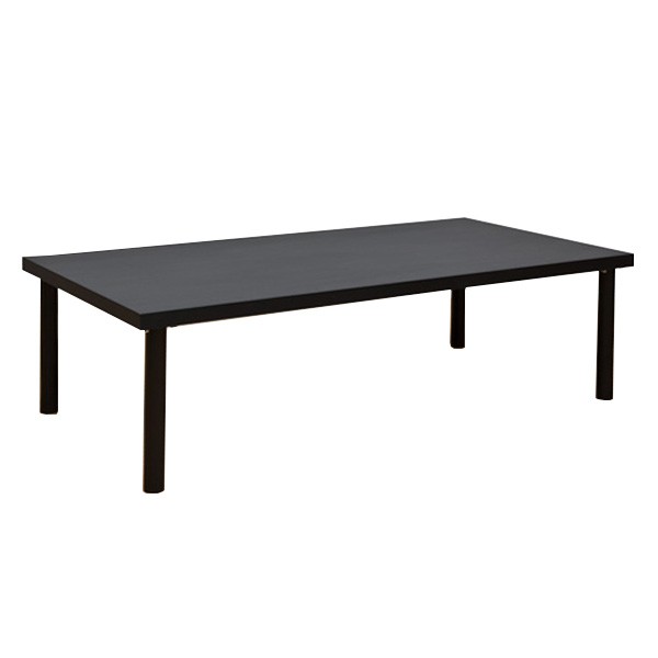 フリーローテーブル 120cm×60cm デスク 黒 白 センターテーブル シンプル 作業台｜adhoc-style｜02