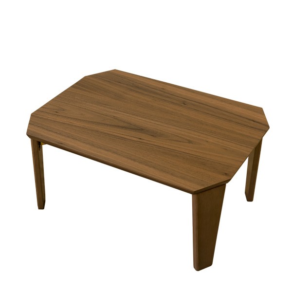 折りたたみテーブル 60cm×45cm 木目柄 木製 ローテーブル ちゃぶ台 小さめ コンパクト｜adhoc-style｜03