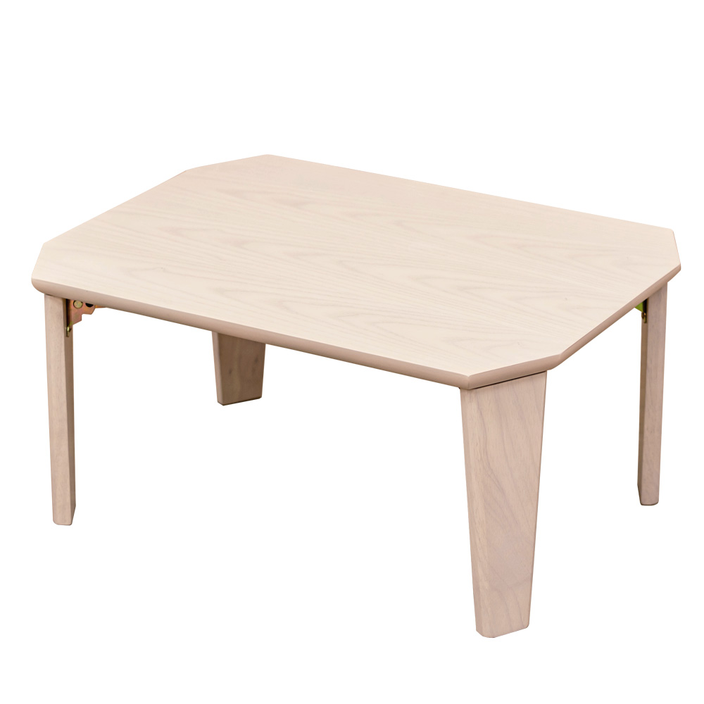 折りたたみテーブル 60cm×45cm 木目柄 木製 ローテーブル ちゃぶ台 小さめ コンパクト｜adhoc-style｜04