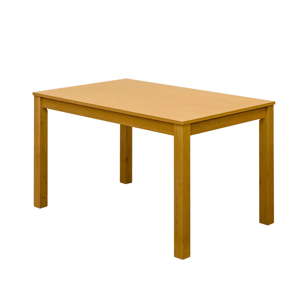 ダイニングテーブル 115cm幅 木製 デスクとしても シンプル モダン