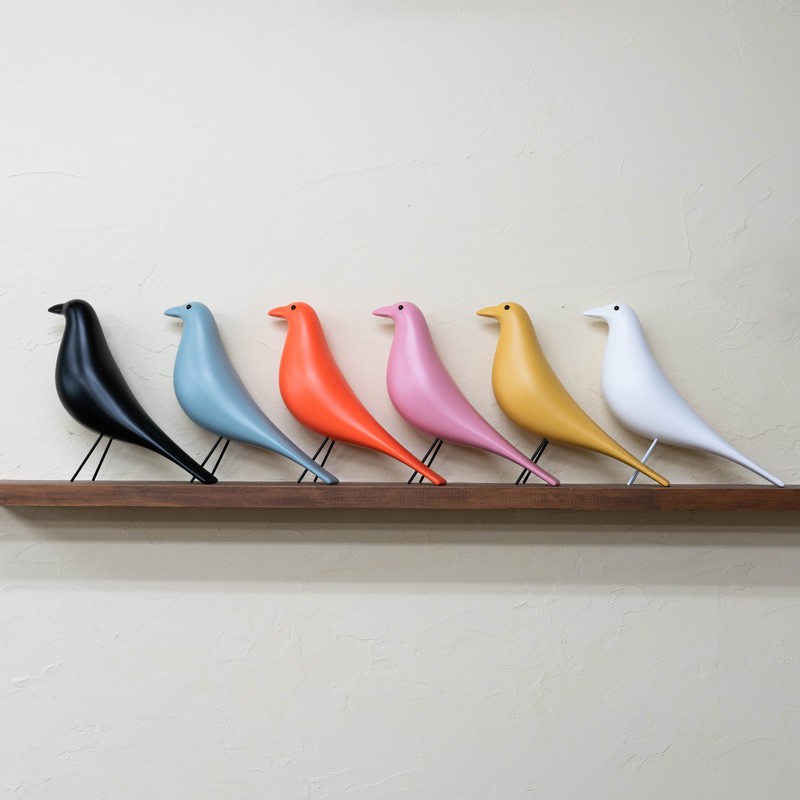 ハウスバード イームズ 鳥の置物 白 アート Eames House Bird リプロダクト品 WA004