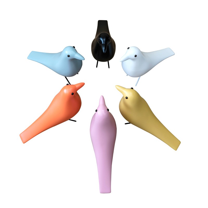 ハウスバード イームズ 鳥の置物 白 アート Eames House Bird リ ハウスバード イームズ 鳥の置物 白 アート Eames House Bird リ