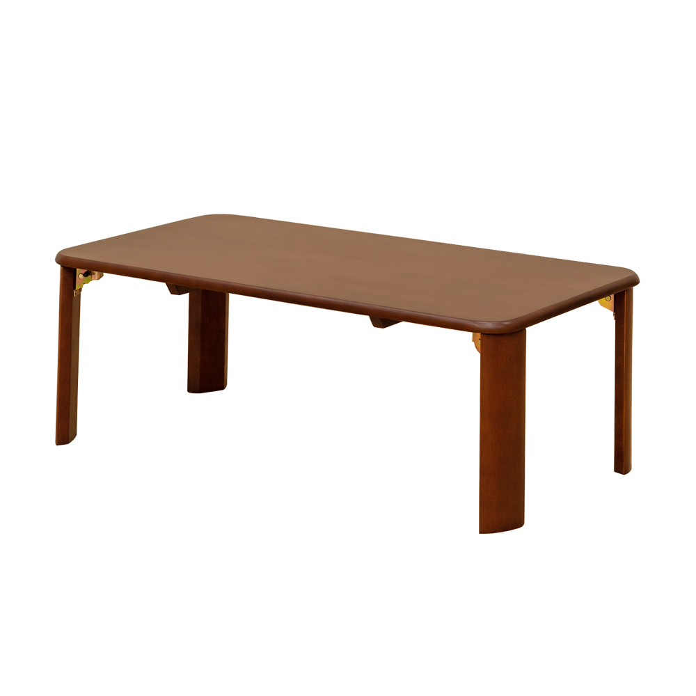 折りたたみテーブル 90cm 天然木製 ちゃぶ台 長方形 ナチュラルテイスト｜adhoc-style｜02